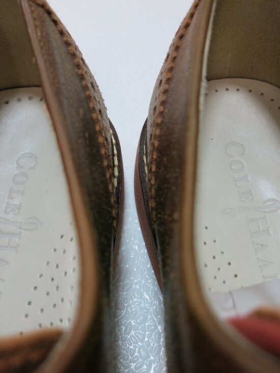 Cole Haan Brogue Leather Men\'s Dress Wingtip Oxfords Formal Footwear Sz 9.5 M main image 6
